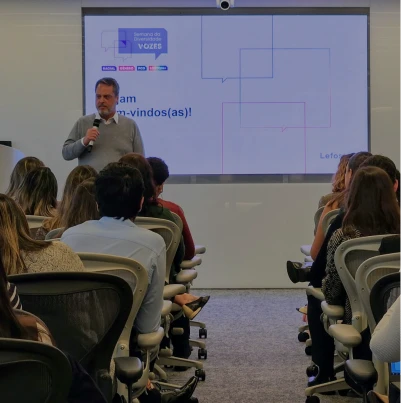 Semana da Diversidade - evento anual do Programa VOZES